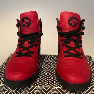 Gucci Silverstone hightop sneaker